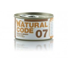 Natural Code 07 pollo e manzo 85gr